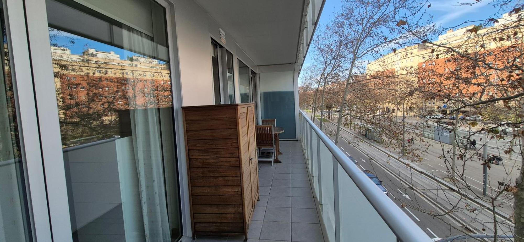Apartamento En Avenida Diagonal - Torre Glorias - Angeles Terraza Barcelona Exterior foto
